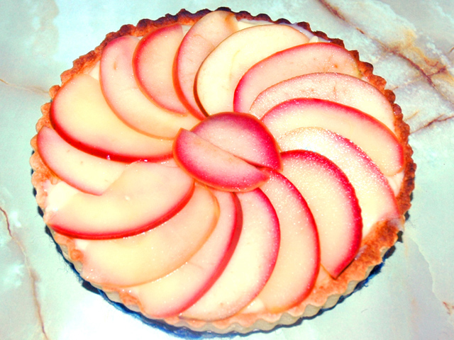 ぼけたりんごでも りんごの全卵カスタードタルト Torezuの簡単 本格的なレシピ