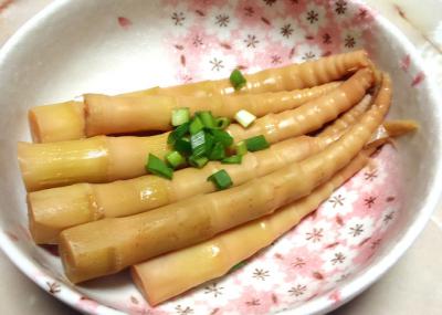 笹竹の含め煮